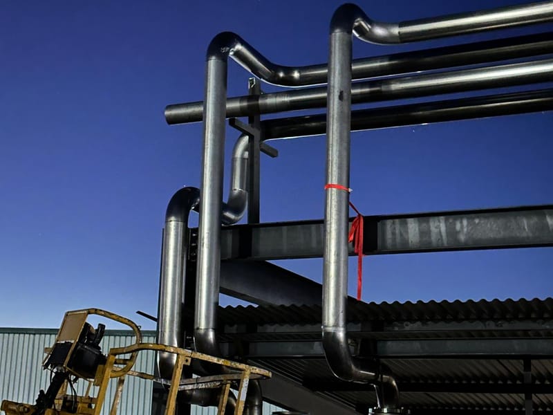 Tubulação — Caldeira de Vapor e Tubulações — FortSteel